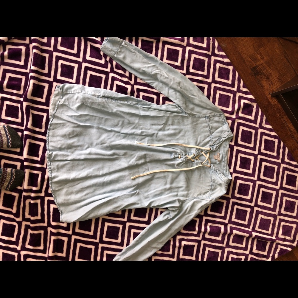 light jean dress